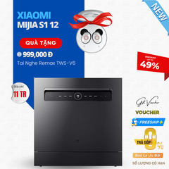 Máy Rửa Bát Xiaomi Mijia 12 Bộ S1 – Khử Trùng 99,9% Kết Nối App Mihome