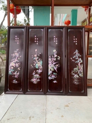 Bộ tranh khảm ốc Tứ Quý