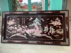 Tranh khảm Ốc Vinh Quy Bái Tổ