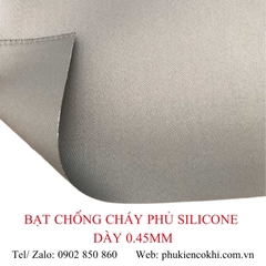 Bạt chống cháy phủ silicone