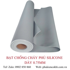 Bạt chống cháy phủ silicone
