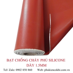 Bạt chống cháy phủ silicone