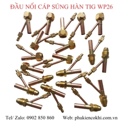 Đầu nối cáp súng hàn tig wp26