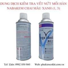 Dung dịch kiểm tra vết nứt mối hàn Nabakem Megacheck