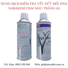 Dung dịch kiểm tra vết nứt mối hàn Nabakem Megacheck