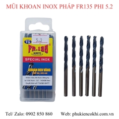 Mũi khoan pháp FR135