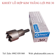 Mũi khoét lỗ hợp kim Thắng Lợi