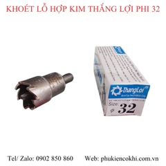 Mũi khoét lỗ hợp kim Thắng Lợi