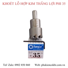 Mũi khoét lỗ hợp kim Thắng Lợi