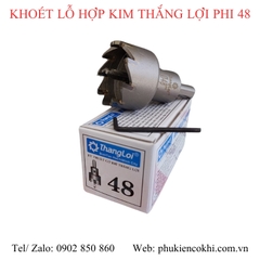 Mũi khoét lỗ hợp kim Thắng Lợi