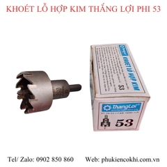 Mũi khoét lỗ hợp kim Thắng Lợi