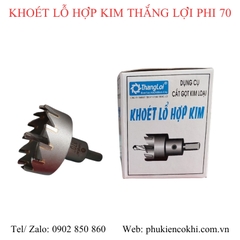 Mũi khoét lỗ hợp kim Thắng Lợi