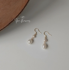 Bông tai ngọc trai chuôi bạc 925 2500016