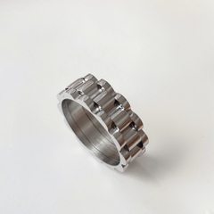Nhẫn titan mạ bạc 2500270