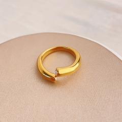 Nhẫn titan mạ vàng 2500272