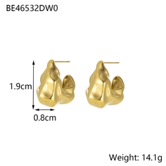 Bông tai titan mạ vàng 2500367