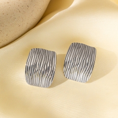 Bông tai titan mạ bạc 2500405