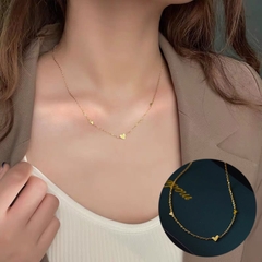 Dây chuyền titan charm tim 2500479