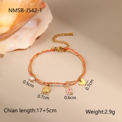 Vòng tay titan layer dây cam 2500854