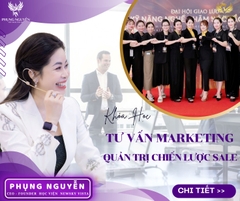 Khoá học TƯ VẤN MARKETING QUẢN TRỊ CHIẾN LƯỢC SALE