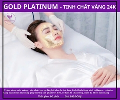 GOLD PLATINUM<br>TINH CHẤT VÀNG 24K