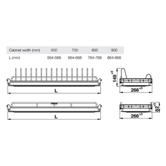 GIÁ BÁT CỐ ĐỊNH HAFELE