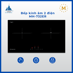 Bếp kính âm 2 điện Malloca MH-732-ER