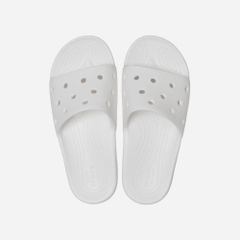 Dép Quai Ngang Unisex Crocs Classic - Trắng