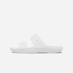 Dép Quai Ngang Unisex Crocs Classic - Trắng