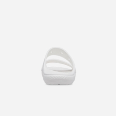 Dép Quai Ngang Unisex Crocs Classic - Trắng