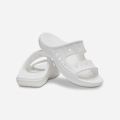 Dép Quai Ngang Unisex Crocs Baya - Trắng