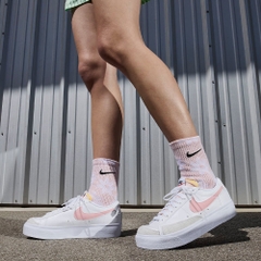 Giày Sneaker Nữ Nike Blazer Low Platform - Trắng