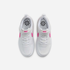 Giày Sneaker Bé Trai Nike Court Borough Low Recraft (Ps) - Trắng