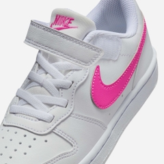 Giày Sneaker Bé Trai Nike Court Borough Low Recraft (Ps) - Trắng