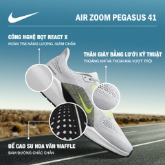 Giày Chạy Bộ Nam Nike Air Zoom Pegasus 41 - Xám