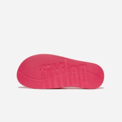 Dép Quai Ngang Nữ Fitflop Iqushion Translucent Two-Bar Buckle - Đỏ