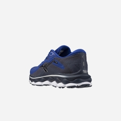 Giày Chạy Bộ Nam Mizuno Wave Sky 7 - Xanh Navy