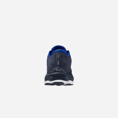 Giày Chạy Bộ Nam Mizuno Wave Sky 7 - Xanh Navy