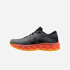 Giày Chạy Bộ Nam Mizuno Wave Sky 7 2E - Đen