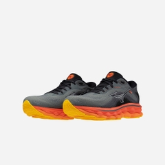 Giày Chạy Bộ Nam Mizuno Wave Sky 7 2E - Đen