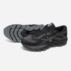 Giày Chạy Bộ Nam Mizuno Wave Sky 7 2E - Đen