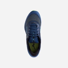 Giày Chạy Bộ Nam Mizuno Wave Rider 27 Ssw 2E - Xanh Navy