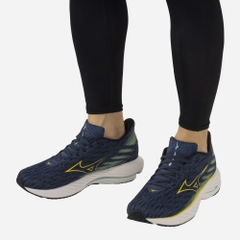 Giày Chạy Bộ Nam Mizuno Wave Rider 28 - Xanh Navy