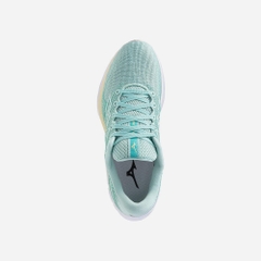 Giày Chạy Bộ Nữ Mizuno Wave Rider 27 D - Xanh Lá
