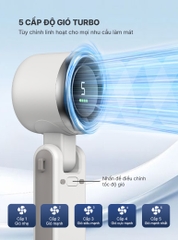 Quạt cầm tay mini cao cấp SUPER HF02S