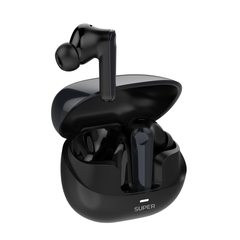 Tai nghe stereo không dây cao cấp SUPER T06 Wireless, màu Đen