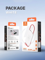 Pin sạc dự phòng SUPER Pro PB01S - 10.000mAh 22.5W (Trắng)