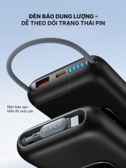 Pin sạc dự phòng SUPER Pro PB01S - 10.000mAh 22.5W (Đen)