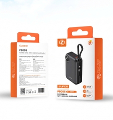 Pin sạc dự phòng SUPER Max PB05S – 20.000mAh 22.5W (Trắng)