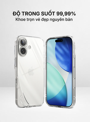 Ốp lưng trong chống sốc SUPER AeroShield iPhone 17